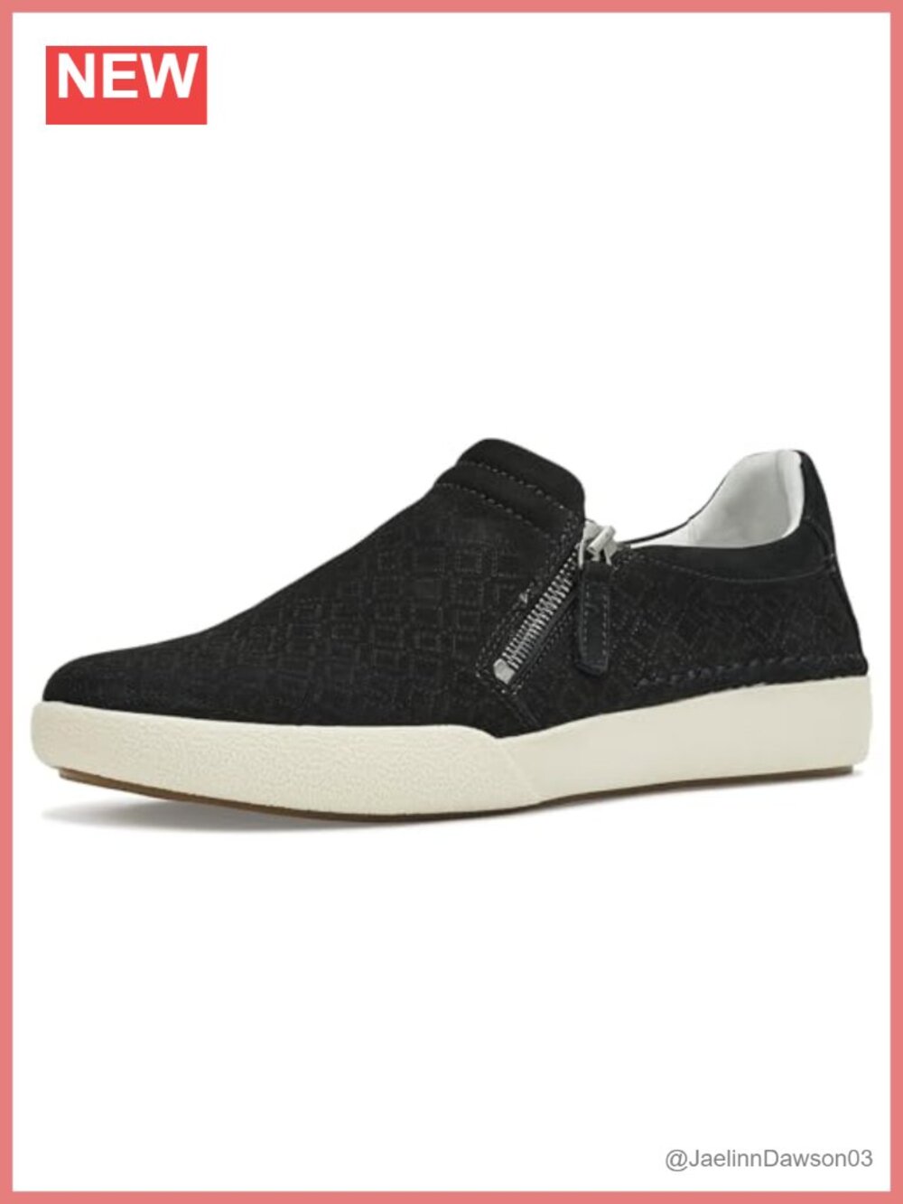 Women's Leather Slip-On Loafers Comfortable Walking Shoes